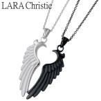 ララクリスティー LARA Christie シルバーネックレス ペアー ヴィクトリア CZ