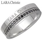 ララクリスティー LARA Christie シルバーリング 指輪 メンズ トラディショナル ブラックCZ