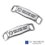 Yahoo! Yahoo!ショッピング(ヤフー ショッピング)ドクターモンロー Dr MONROE シルバーシューレース チャーム メッセージ 2個売り