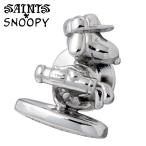 Yahoo! Yahoo!ショッピング(ヤフー ショッピング)スヌーピー x セインツ SAINTS x SNOOPY ゴルフ シルバーピンバッチ ブローチ