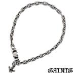セインツ SAINTS シルバーブレスレット マリーン アンカー メンズ