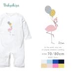  длинный рукав детский комбинезон название inserting празднование рождения baby Kids / фламинго 