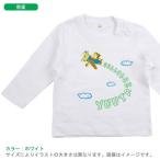 長袖 Tシャツ 名入れ  文字 ユニーク　おしゃれ ベビー キッズ ロンt 長ｔ / ひこうき