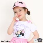 ディズニー ミニー Tシャツ キッズ 女の子 子供服 肩リボン 肩だし 0330K ベビードール BABYDOLL DISNEY デイジー