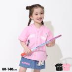 ディズニー シャツ キッズ 男の子 女の子 子供服 ベースボール半袖 0475K ベビードール BABYDOLL DISNEY ミッキー ミニー