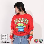 ディズニー 親子ペア トイストーリー レディース ロンT 大人 綿100％ 子供服 DISNEY 親子お揃い キャラクター 1271A ベビードール BABYDOLL 爆買