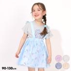 ディズニーエルサワンピースTシャツ...