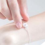 Yahoo! Yahoo!ショッピング(ヤフー ショッピング)ブレスレット レディース 花 春 はな 花モチー プラチナ仕上げ シルバー925 人気 彼女 妻 女性 誕生日プレゼント キラキラ