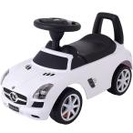 乗用メルセデスベンツ SLS AMG  ホワイト 乗用玩具 乗り物 おもちゃ 子供 キッズ 足けり 乗用