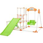  folding long slope Kids park SP plus jungle-gym interior folding slide swing iron rod folding slipping pcs . middle factory 