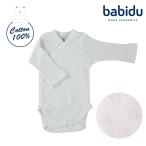 ベビー 肌着 70 65 60 55 Babidu バビドゥ 綿100％ 長袖 ボディ 前開き ロンパース ベビー服 インナー アンダーウェア