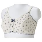 犬印 マタニティ小花柄プリントハーフトップ BR−1576 LL ネイビー(定形外郵便)