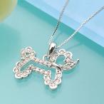 アニマルネックレスドッグダイヤモン...