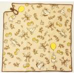 ショッピングランチクロス 【メール便利用！送料込み】丸眞 ぺたぺたクロス(ランチクロス約43cmX43cm)くまのプーさん(配送区分B)