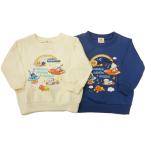 【メール便利用！送料込み】BANDAIそれいけ！アンパンマン長袖スウェットシャツ(ばいきんUFO・ドキンUFO他)あったか素材裏起毛トレーナーEA3639