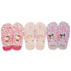 [ почтовая доставка использование! включая доставку ][ outlet ] Sanrio герой пляжные шлепанцы ( Hello Kitty * My Melody * черный mi)SA-9040[19cm~24cm]( рассылка классификация B)