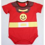 [2026 год лето предмет ]BANDAI Soreike! Anpanman становится .. детский комбинезон плитка ( для малышей короткий рукав детский комбинезон )SA4497 небо . материалы 