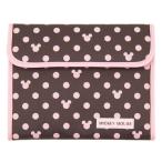 母子手帳ケース ジャバラタイプ ミッキーアイコン DMM-2201K ブラウン 大