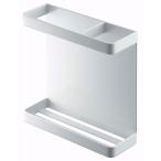 ラップホルダー 山崎実業 TOWER マグネットラップホルダー YAMAZAKI タワー ホワイト