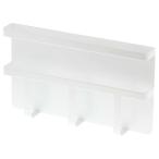 ブックスタンド 山崎実業 TOWER マグネット冷蔵庫サイドレシピラック おしゃれ YAMAZAKI タワー ホワイト