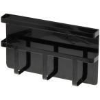 ブックスタンド 山崎実業 TOWER マグネット冷蔵庫サイドレシピラック おしゃれ YAMAZAKI タワー ブラック