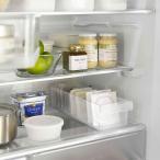 冷蔵庫ケース 山崎実業 正規品 TOWER タワー 冷蔵庫中収納ケース 仕切り付 冷蔵庫トレー ホワイト