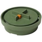 蚊取り線香入れ 正規品 ideaco イデアコ 蚊取り線香入れ マンホール 蚊遣り 蚊やり器 Kayari Manhole モスグリーン