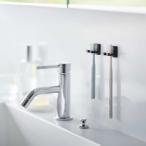  зубная щетка подставка Yamazaki реальный индустрия стандартный товар tower tower плёнка крюк зубная щетка держатель одиночный 2 штук комплект зубная щетка держатель 10034 черный 