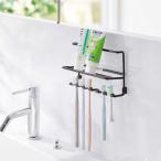  зубная щетка держатель Yamazaki реальный индустрия стандартный товар tower tower плёнка крюк зубная щетка &amp; камера держатель ....10325 черный 