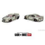 MINI-GT 1/64 Nissan スカイライン GT-R R34 Kaido Works V4(右ハンドル) (KHMG103)