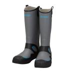 双進 8559 RBBボートゲームブーツロング グレー M