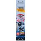 ガマカツ RK508糸付トーナメントカレイ毛鈎(黄) 13 4