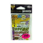 ガマカツ WK連鎖ロングハリス袖6本仕掛W185 1-0.2