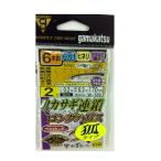 ガマカツ WK連鎖ロングハリス狐6本仕掛W186 2-0.2