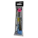 がまかつ シリコンスカートフラット 0.9mm スモーク/ブラック