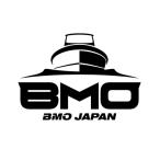 BMO Japan BMO судно наклейка-логотип ( чёрный ) 10cm[60A0010]