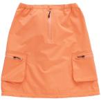 プラスエム moana バルーンカーゴスカート オレンジ L
