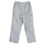 プラスエム ロングパンツ シルバー L