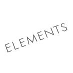 エレメンツ　ロゴカッティングステッカー　160mm　ELEMENTS　