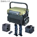 【5点セット】バーサス　タックルボックス　VS-7095N　+　メイホー　ホルダー　4点　セット　VERSUS　MEIHO　