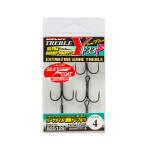 デコイ　Y-F33F　トレブル　シルキーブラック　＃1/0-＃4/0　DECOY　Treble Y-F33F　