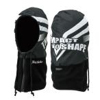 釣武者（上物） インパクトネックフーディー ブラック