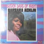 ���V�i��Barbara Acklin �o�[�o���E�A�N����/seven days of night(LP)