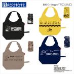 ルートート ROOTOTE スヌーピー エコバッグ 通販 ラウンド 折りたたみ コンパクト 軽量 軽い 大きめ 買い物バッグ ショッピングバッグ エコバック ルーポケット