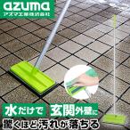 玄関掃除 タイル 通販 外壁 コケ落とし 掃除グッズ ブラシ コンクリート スポンジ 持ち手 玄関タイル 掃除 ベランダ お掃除 洗剤不要 掃除用品 アズマ