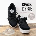 スニーカー EDWIN スニーカー EDW4325 エドウィン 通販 レディース ローカットスニーカー 軽量 厚底スニーカー 歩きやすい シューズ 靴 くつ カジュアルシューズ