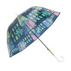 傘 通販傘 レディース 大きめ 長傘 60cm ビニール傘 ジャンプ傘 雨傘 ワンタッチ傘 婦人傘 かさ カサ ステンドグラス風 大きい おしゃれ かわいい 大人 傘