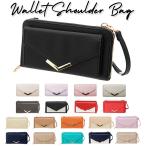 お財布ポシェット ママ 通販 お財布バッグ ショルダー お財布 ショルダーバッグ スマホ レディース お財布ショルダー 大容量 黒 ブラック お財布ポシェット