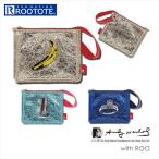 Yahoo! Yahoo!ショッピング(ヤフー ショッピング)ルートート ミニ 通販 ポーチ 小物入れ かわいい ブランド おしゃれ 化粧ポーチ フラットポーチ 小物 整理 整頓 アート 芸術 Pouch ANDY WARHOL ルートート