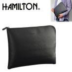 クラッチバッグ セカンド ブリーフケース 水 汚れに強い スリム バッグインバッグ A4ファイル 薄マチ ブランド HAMILTON 23489 説明会 冠婚葬祭 結婚式